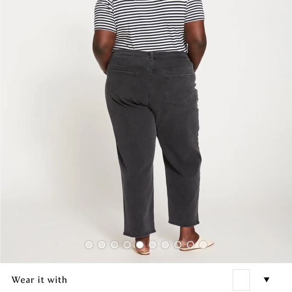 Universal Standard Etta straight leg jeans - Picture 5 of 9